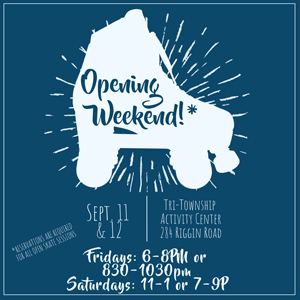 Open Skate Sessions at the Activity Center in Tri-Township Park in Troy IL