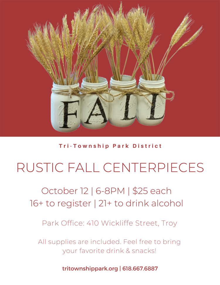 Craft Classes at Tri-Township Park in Troy IL