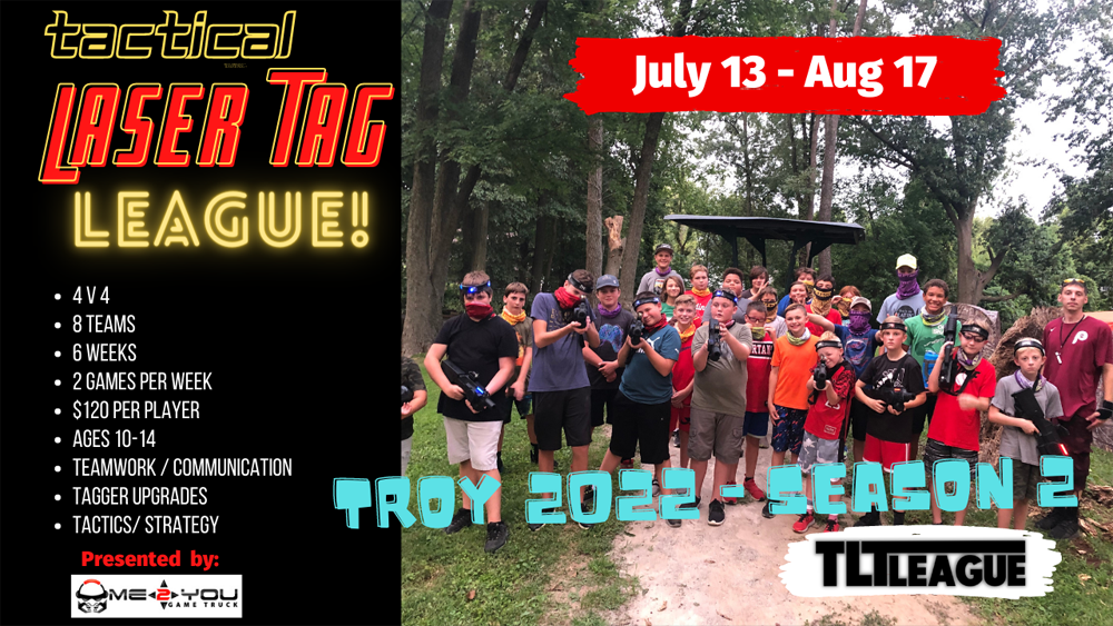 Tactical Laser Tag League at Tri-Township Park in Troy IL