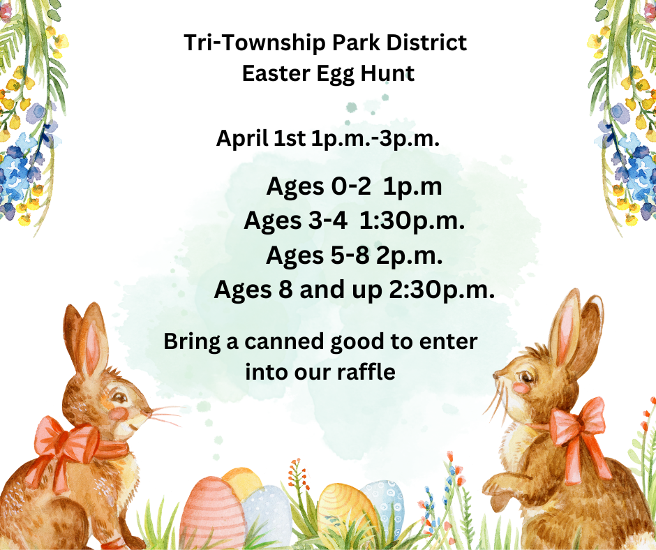 Easter Egg Hunt at Tri-Township Park in Troy IL